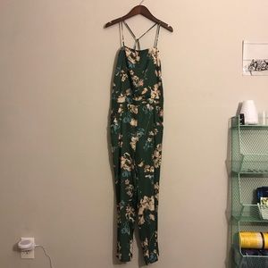 Floral jumpsuit ZARA
